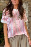 Made in Italy Love Bug Tee Indian Pink